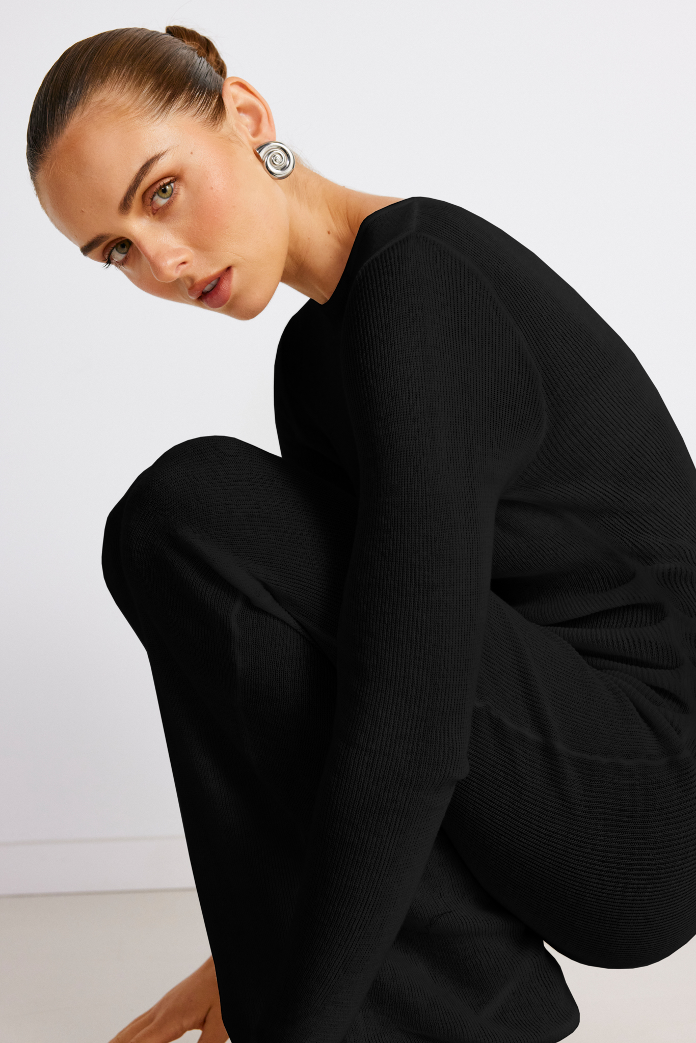 Sloane Maxi Dress Black – foto 4